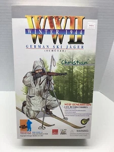 Dragon Models 1/6th Scale 12" CHRISTAIN German Ski Jager 1944 WWII - NEW IN BOX - Picture 1 of 12
