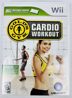 Nintendo Wii Gold's Gym Cardio Workout 2009 with Manual - Image 1 of 4