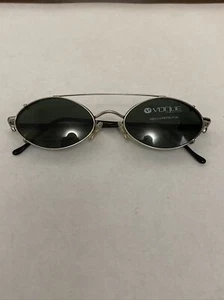 Neu Vogue VO3244 Schwarz Silber Gestell Brille Silber Clip On Sonnenbrille 50-18-135 - Bild 1 von 11