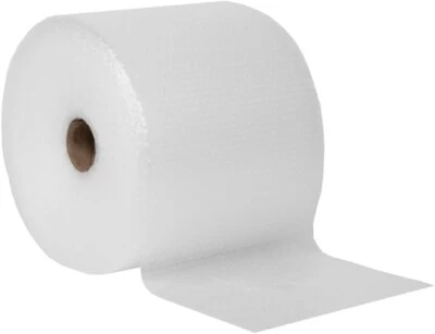 12" Wide  175 feet Bubble Cushioning Wrap Roll Small Bubble Perforated Every 12" - Image 1 of 4