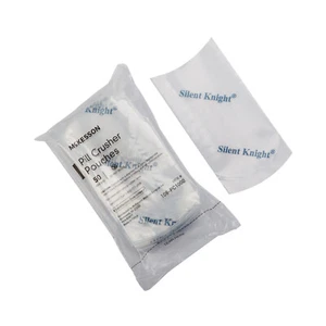1000 McKesson Pill Crusher Pouches Single Use, Disposable - 20 Bags Of 50 - Picture 1 of 5