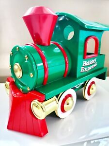Train en métal de Noël Teleflora Santa's Holiday Express
