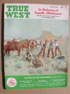 1964 TRUE WEST MAGAZINE October Ingalls Oklahoma Jim Parker Dodge City Boot Hill - Picture 1 of 4
