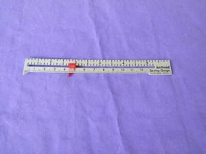 Korbond Sewing Stitch Gauge USA Vintage - Picture 1 of 2
