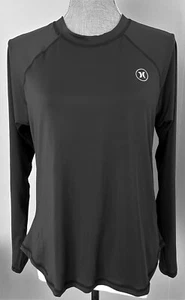 NWT Hurley UV50 Sun Protection Active Sports Bike Swim Run Rash Guard Top, L, XL - Picture 1 of 9