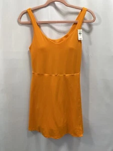 NEW OFFLINE By AERIE Size M Orange Nylon Athletic Women’s Romper - Picture 1 of 19