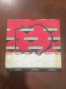 Junta cárter Briggs & Stratton fabricante de equipos originales P/N 271703 - Imagen 1 de 1