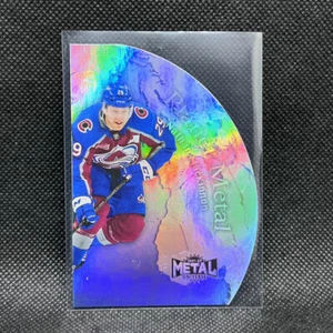 Nathan MacKinnon #PM-5 Planet Metal 2021-22 NHL Metal Universe Upper Deck Skybox - Picture 1 of 2