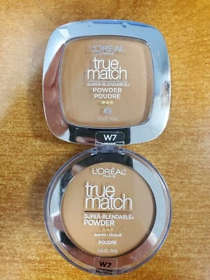2 Pk: L'Oréal True Match Super Blendable Powder *W7 Medium Deep* (6930)-R4P1 - Image 1 of 4