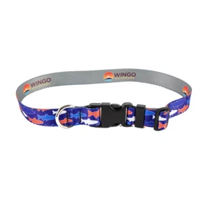 WINGO OUTDOORS Freedom Fish DOG COLLARS LEASHES AWESOME!! NEW!! - Picture 1 of 9