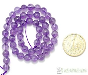 Grade AAA Natural Lavender Amethyst Gemstone Round Beads 4mm 6mm 8mm 10mm 15.5"