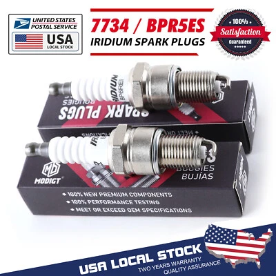2x Spark Plugs Fit NGK OEM Standard for Volkswagen Rabbit Convertible 1980-1984 - Изображение 1 из 4