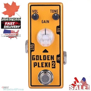 Tone City Golden Plexi 2 Distortion ver 2 Guitar Effect Pedal just released CA - Picture 1 of 9