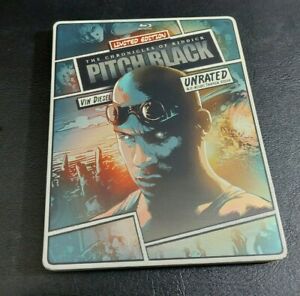 Pitch Black (Blu-ray/Dvd, 2013, 2-Disc Set) Steelbook