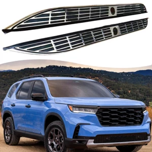 2Pcs Running Board Side Step Pedals Nerf Bar Fits for Honda Pilot 2023 2024 2025 - Picture 1 of 7