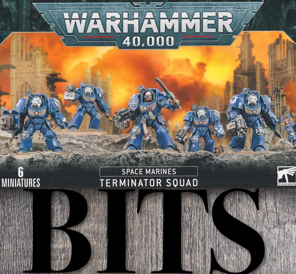 Warhammer 40K Kill Team Primaris Space Marine ESCUADRÓN TERMINADOR Bit ala de muerte NUEVO Foto 1 de 1