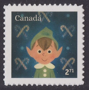 Canadá 3312 Retratos de vacaciones Elfo $2,71 individuales MNH 2021 - Imagen 1 de 1