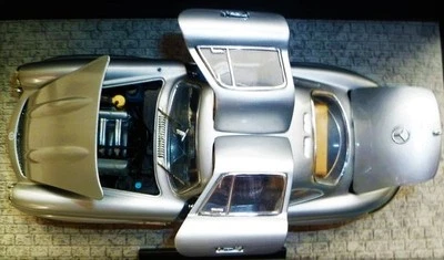 Mercedes Benz Race Car 1 24Classic Custom Built Metal Model GT 18Le Mans12 - Image 1 of 4