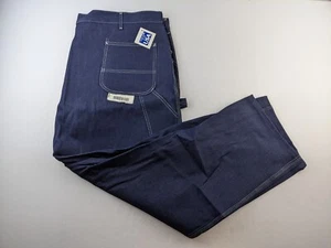 NEU Vintage WearTuff Sears Denim Herren 51 x 31 blau Carpenter Jeans hergestellt in den USA - Bild 1 von 10