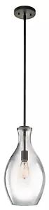 Kichler 42047OZ Everly 1-Light 8.75" Pendant in Olde Bronze - Picture 1 of 2