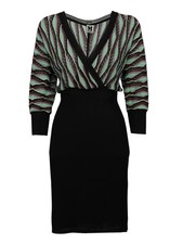 M Missoni Occasione Donna Vestiti Nero, Verde, Rosso IT 38