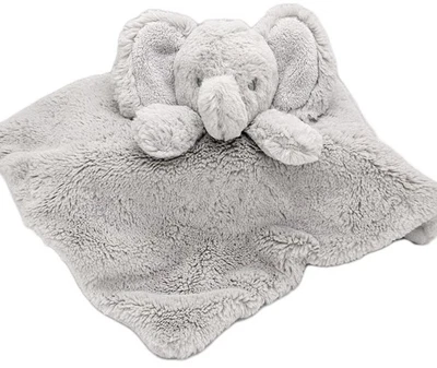 Koala Baby Elephant Security Blanket Lovey Gray Grey Plush Rattle 2014 - Image 1 of 4