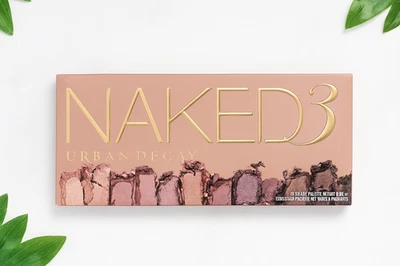 Urban Decay Naked 3 Eyeshadow Palette 12 Shades Rose Gold Neutrals Authentic NEW - Image 1 of 2