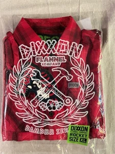 Dixxon Bamboo Youth XL The Rocket Short Sleeve Shirt BNIB Ships Fast W/ Sticker - Picture 1 of 5