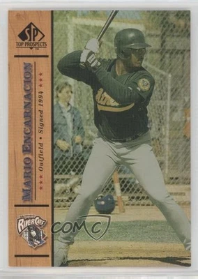 2001 SP Top Prospects Mario Encarnacion #4 - Image 1 of 2
