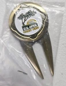 2008 U.S. OPEN - Golf Divot Tool & Ball Marker - Torrey Pines - Picture 1 of 5