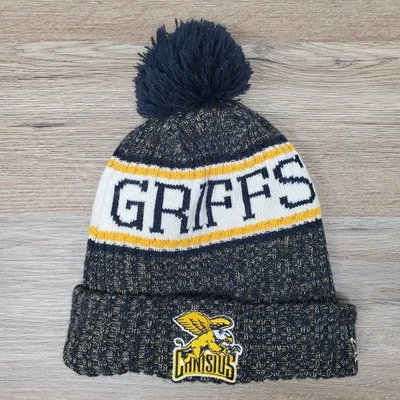 Gorro Canisius University Golden Griffins New Era Pom Puño OSFA NCAA Foto 1 de 4