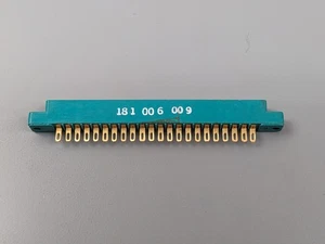 181-006-009 Card Edge Connector 22 Pin Solder Eye 0.156in Spacing - Picture 1 of 4