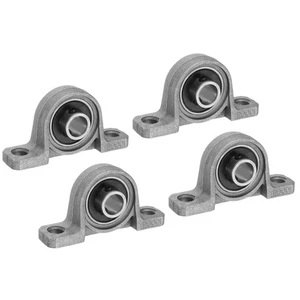 4 Piezas 3/8" Cojinete de Bloque de Almohada Diámetro Interior Vertical Carcasa de Bola Montada Nuevo - Imagen 1 de 6