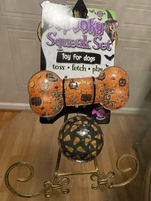 Juego de bolas y huesos Bow wow con chirrido fuerte Foto 1 de 4