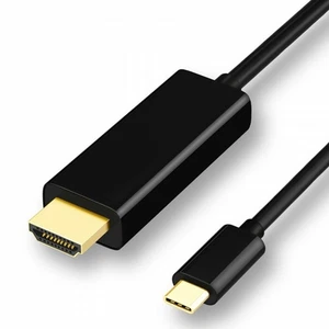 USB C auf HDMI Kabel zum Binden von Smartphone/Tablet mit einem 4K Fernseher - Bild 1 von 1