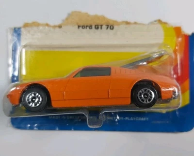 Vintage Corgi Juniors Ford GT 70 - Made In England Orange  - Image 1 of 4
