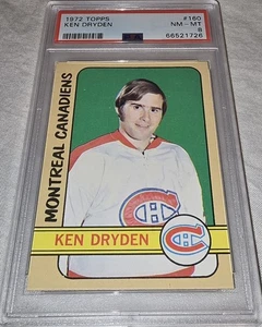 1972 Ken Dryden Topps #160 2nd Year PSA 8 Montreal Canadiens NEW SLAB - Picture 1 of 9