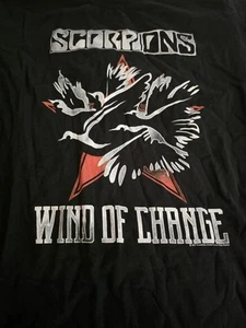 Scorpions Wind Of Change Tour T-shirt XL Rock Motorhead Maiden - Picture 1 of 2