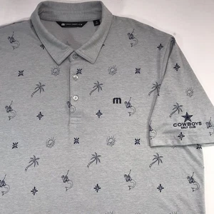 Travis Mathew NFL Football Dallas Cowboys Golf Club Polo RARE AOP Shirt Men’s XL - Bild 1 von 16
