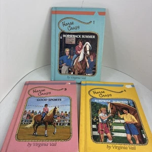 HORSE CRAZY # 1, 3, 4 Virginia Vail HC Horseback Summer Good Sports Surprise - Foto 1 di 9