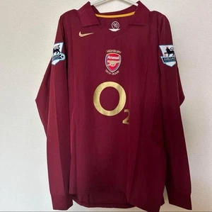 Nike Arsenal 2006 Henry #14 Langarm Highbury rot authentisch Größe XL Herren - Bild 1 von 2