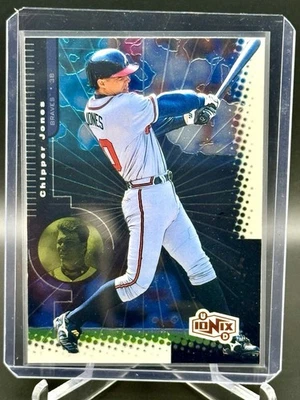 1999 Upper Deck Ionix - Chipper Jones #5 - Image 1 of 2