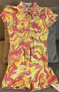 Frankie’s Bikinis Strick Strampler Psychedelic Einteiler frech Gr. S bunt Strand - Bild 1 von 13