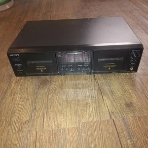 Sony TC-WE475 Dual Cassette Deck Auto Reverse Player Recorder with Pitch Control - Imagen 1 de 14