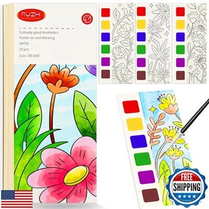 Water Coloring Book,Paint with Water Books for Kids Ages 3-5,Watercolor Mess - Picture 1 of 5