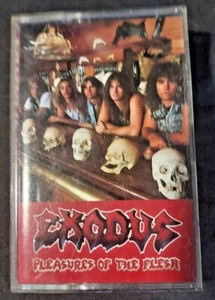 Exodus Pleasures of the Flesh Cassette Tape 1987 original COMBAT version - Picture 1 of 3