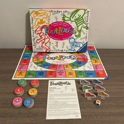 Vintage Footloose Board Game, Ravensburger, Active Kids Fun, Rare, 1990s! - Image 1 of 4