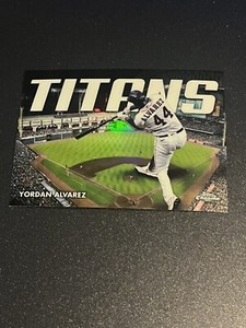 2023 Topps Chrome Yordan Alvarez Titans Houston Astros