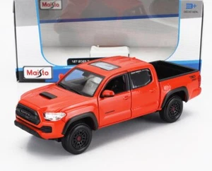 MODELLINO AUTO STATICO MAISTO TOYOTA TACOMA PICK-UP 2021 ARANCIO SCALA 1/27 - Foto 1 di 6