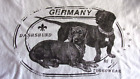 NEUF « Dashshund No. 1/ Allemagne « Tuggowear Femme Coton T-shirt, Medium, Gris